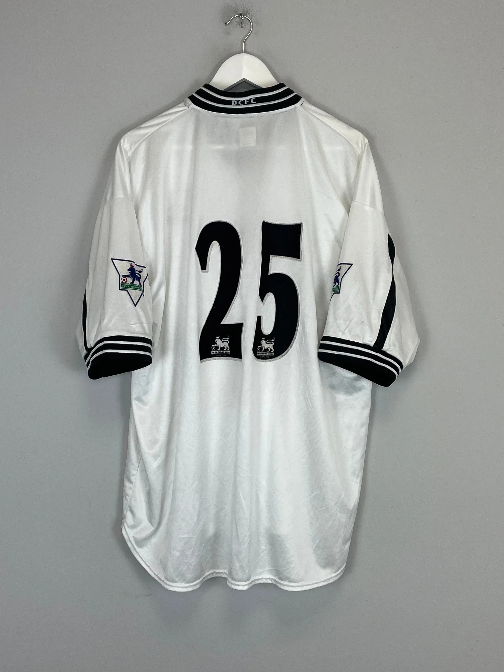 1999/01 DERBY COUNTY #25 HOME SHIRT (XL) PUMA