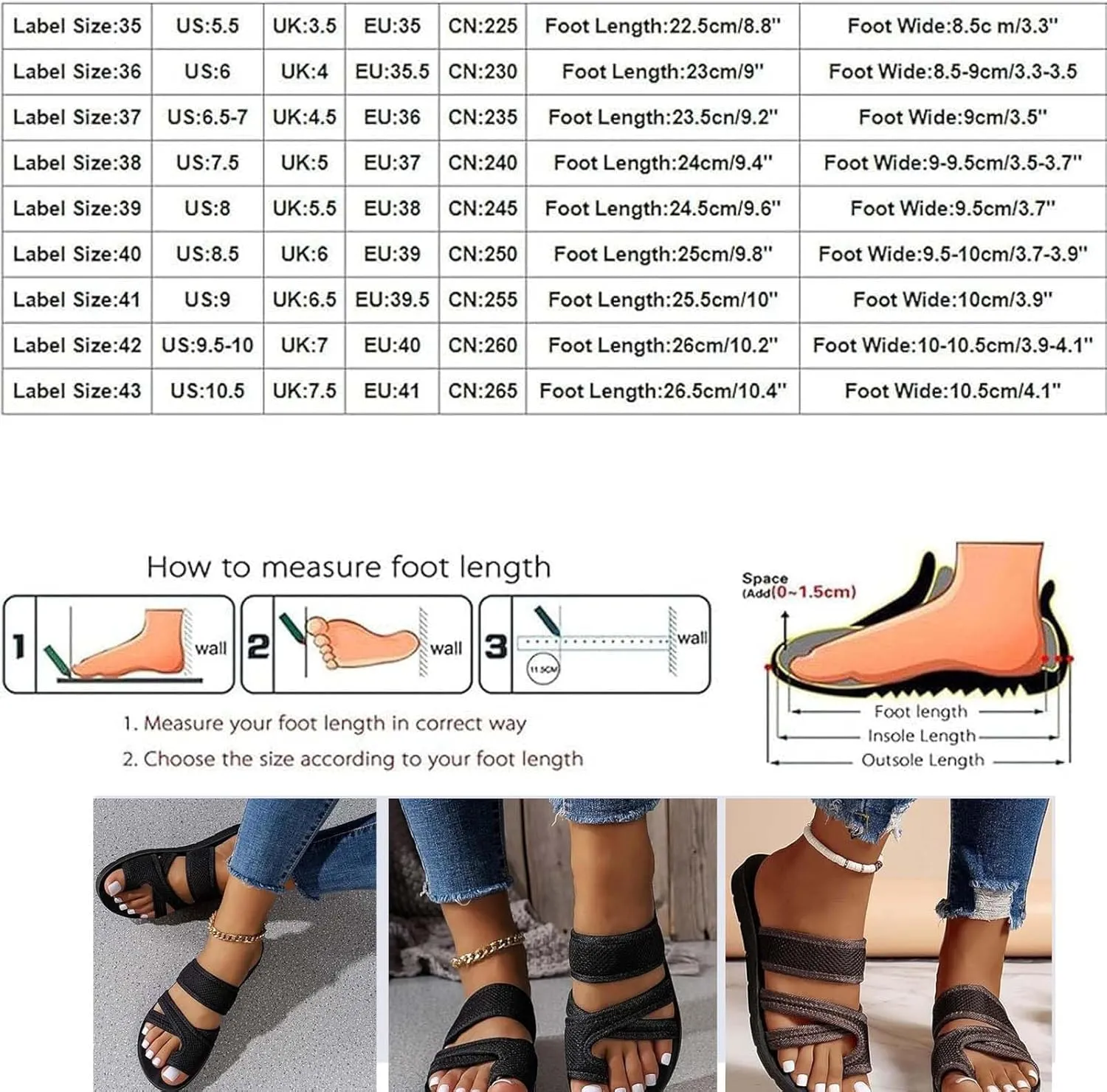 2024Women's Hollow Mesh Slide Sandals, Summer Comfy Non Slip Flat Loop Toe Shoes Arch Support Peep Toe Slippers