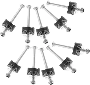 20Pcs Durable Trampoline Screws Sturdy Long Fixing Screws for Trampolines Essential Accessories for Stability Safety Easy Installation Resistant