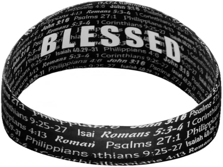 40  Designs! Unisex Headband/Sweatband. Best for Sports, Fitness, Working Out, Yoga. Tapered Design