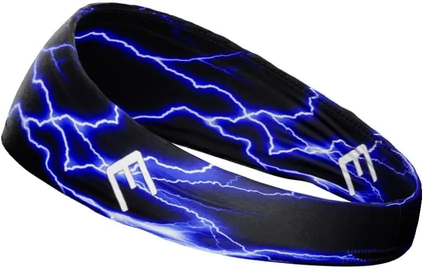 40  Designs! Unisex Headband/Sweatband. Best for Sports, Fitness, Working Out, Yoga. Tapered Design