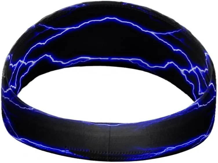 40  Designs! Unisex Headband/Sweatband. Best for Sports, Fitness, Working Out, Yoga. Tapered Design