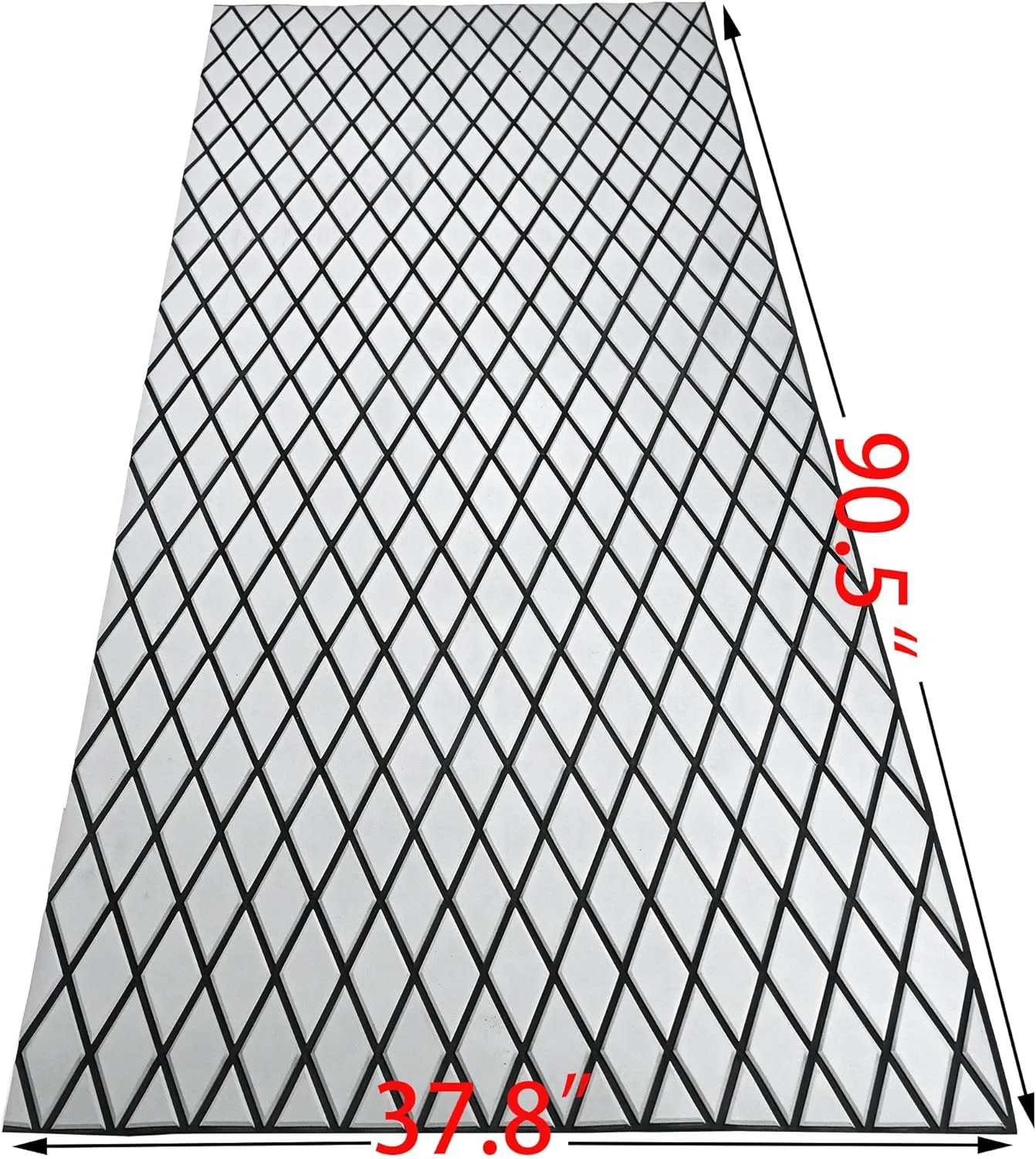 94.5"×37.8" Self-Adhesive Boat Flooring EVA Foam Boat Decking Sheet Non-Slip for Fishing Suitable for Yachts,Gardens,Kart,etc
