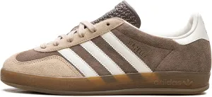 adidas Originals Gazelle Indoor Mens Sneaker (Earth Strata Cloud White, 10.5)