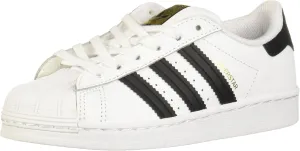 adidas Originals unisex child Superstar Sneaker, White/Black/White, 6.5 Big Kid US