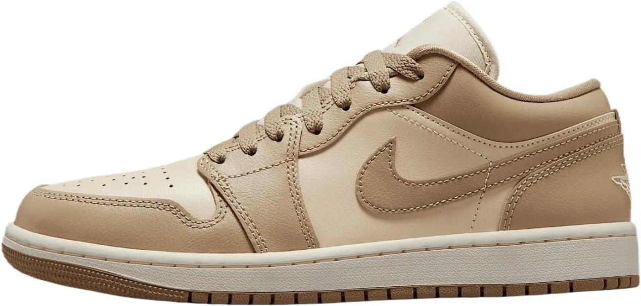 Air Jordan 1 Low Women's Shoes (DC0774-203, Rattan/Sail/Desert Camo)