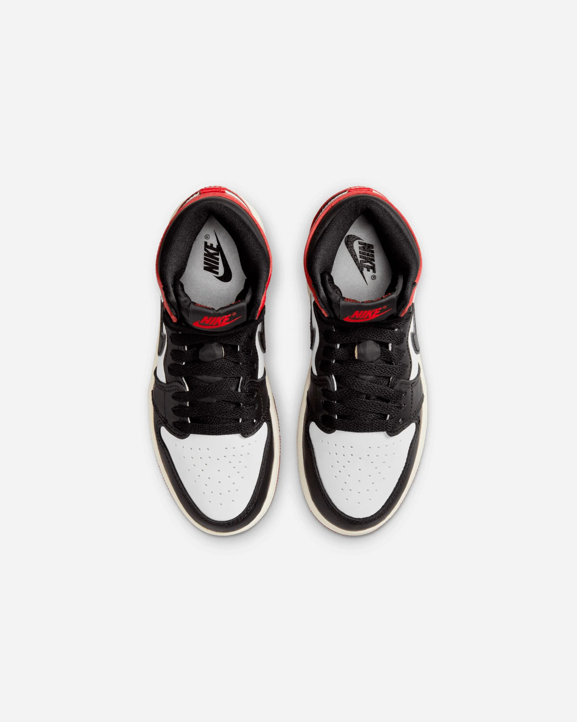 Air Jordan 1 Retro High OG "Black Toe Reimagined" (Preschool)