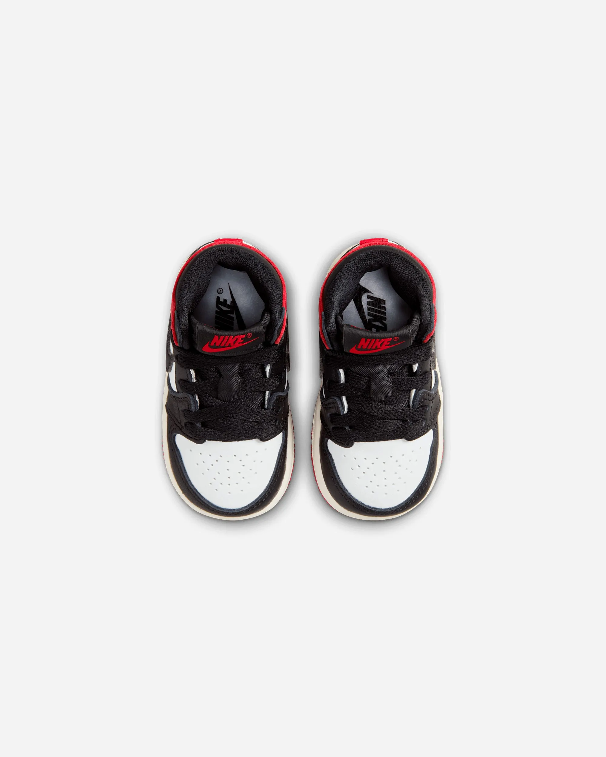 Air Jordan 1 Retro High OG  "Black Toe Reimagined" (Toddler)