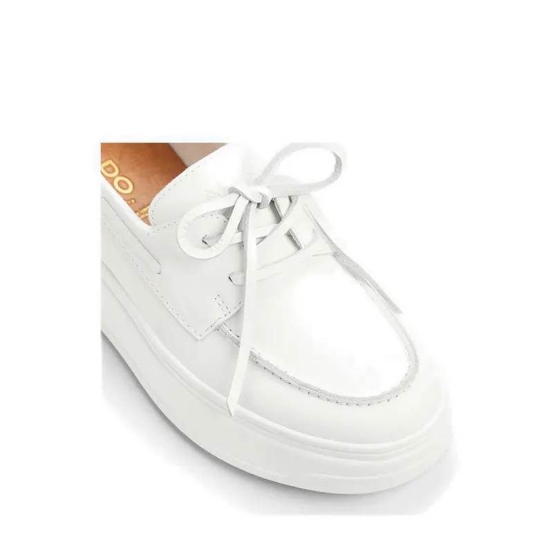 Aldo Wildbreeze Women Boat Shoe - Open White