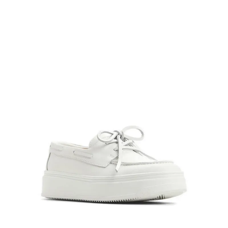 Aldo Wildbreeze Women Boat Shoe - Open White