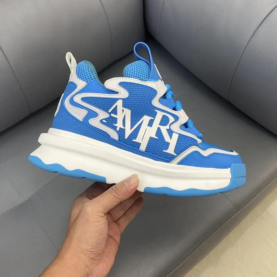 AMIRI || Men Round-Toe Lace-Up Sneakers