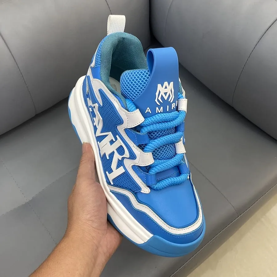 AMIRI || Men Round-Toe Lace-Up Sneakers