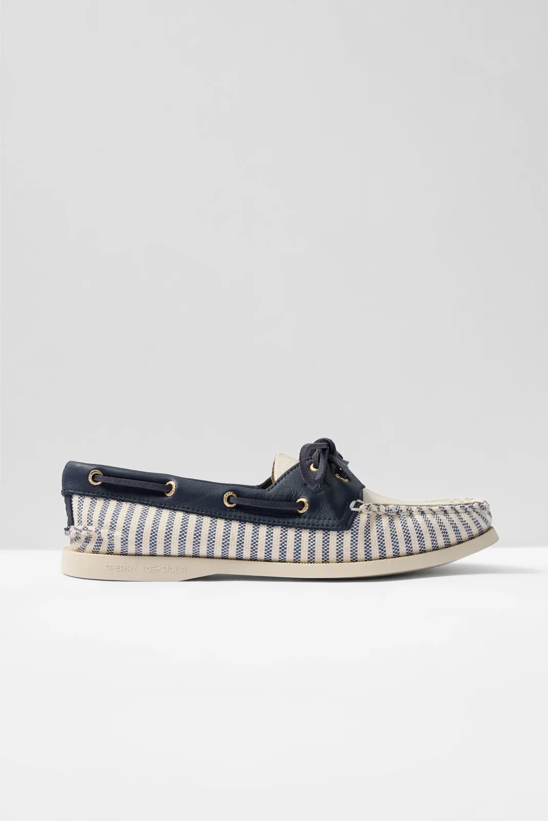 AO 2 Eye Striped Boat Shoe