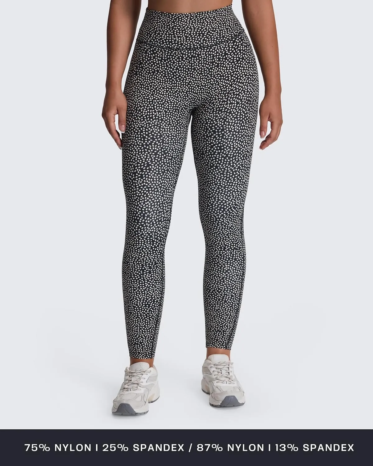 Aoxjox High Waisted Workout Leggings for Women Trinity Yoga Pants 26.5"