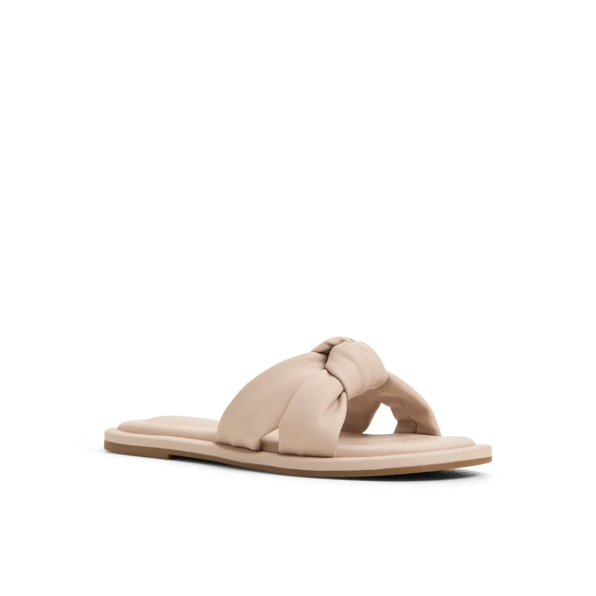Apricot Slide Sandals