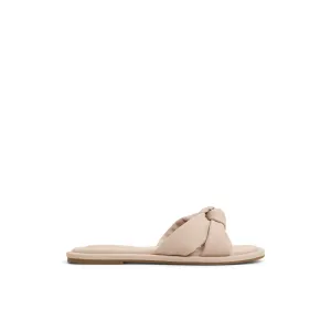 Apricot Slide Sandals