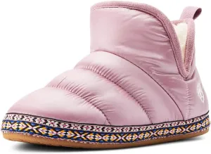 ARIAT Women's Indoor/Outdoor Warm Comfortable Crius Bootie Slippers with Sherpa Lining