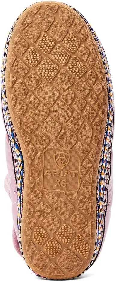 ARIAT Women's Indoor/Outdoor Warm Comfortable Crius Bootie Slippers with Sherpa Lining