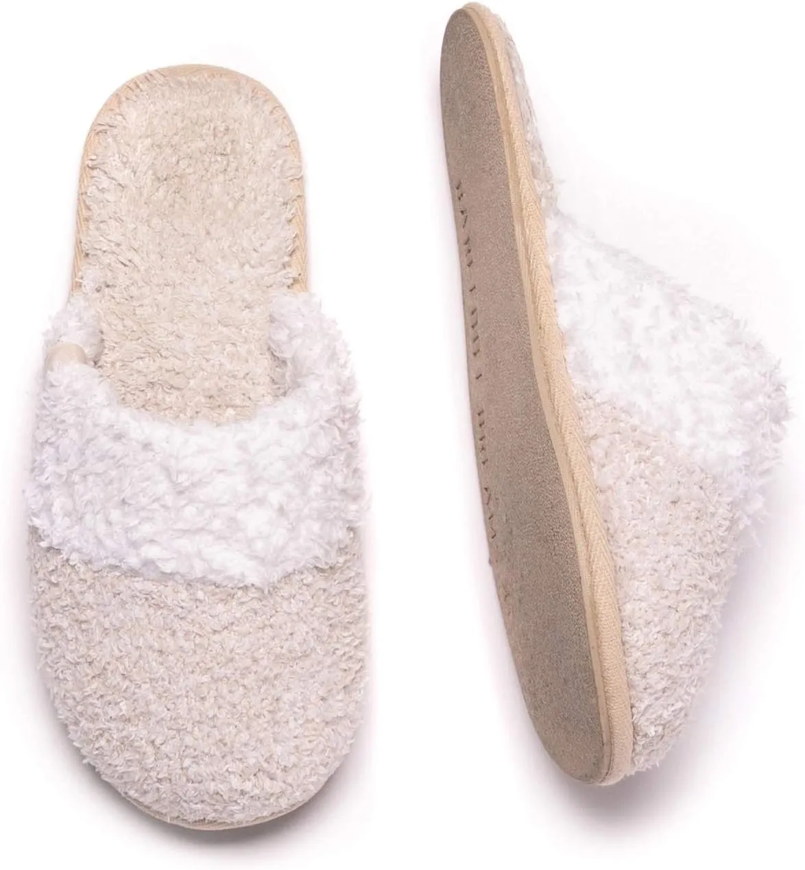 Barefoot Dreams CozyChic Malibu Cozy Slippers for Women, Comfy House Slippers