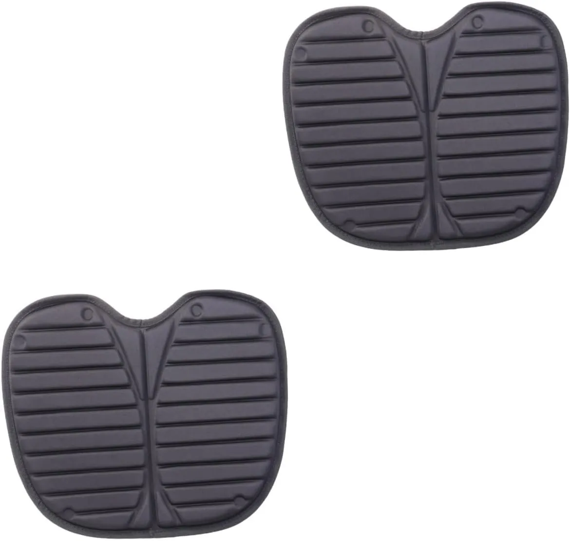 BESPORTBLE 2 Pieces Kayak Seat Cushion Kayak Sit On Cushion Kayak Gel Pad Boat Cushion Canoe Gel Cushion Kayak Seat Pad Boat Pad Canoeing Seat Cushion