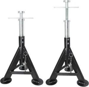 BESTOOL RV Supports Stabilizer Jacks, Travel Trailer Stabilizer Jacks Camper Jack Stands from 17.3" to 30", 3 Ton 6,000 lbs Capacity, 2PC