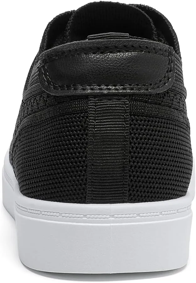 Betrue Breathable Slip On Shoes for Women, Womens Casual Boat Loafers Walking Shoes, Lightweight Canvas Lace Up Loafers Shoes for Women