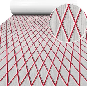 Boat Flooring EVA Foam Boat Decking Sea Deck Boat Flooring Self-Adhesive Faux Teak Marine Boat Decking Non-Slip Mat for Boat Deck Yacht Motorboat Fishing Boat Surfboard Kayak 94x44/28/16