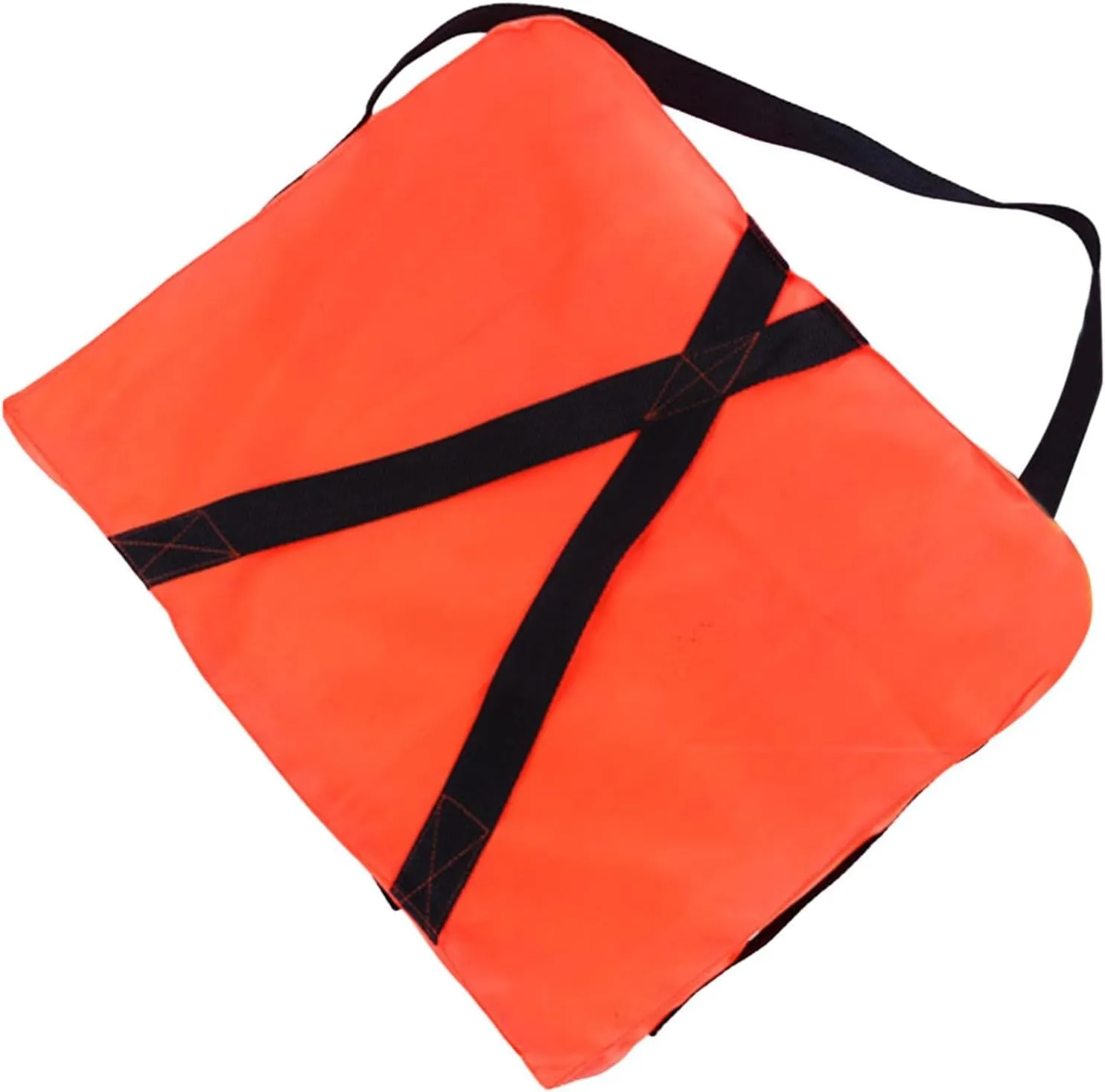 Boat Throwable Flotation Device - 18x14in High Buoyancy Boat Cushion with Strap, Waterproof Emergency Life Preserver for Boating, Swimming & Marine Rescue, Rescue Boat