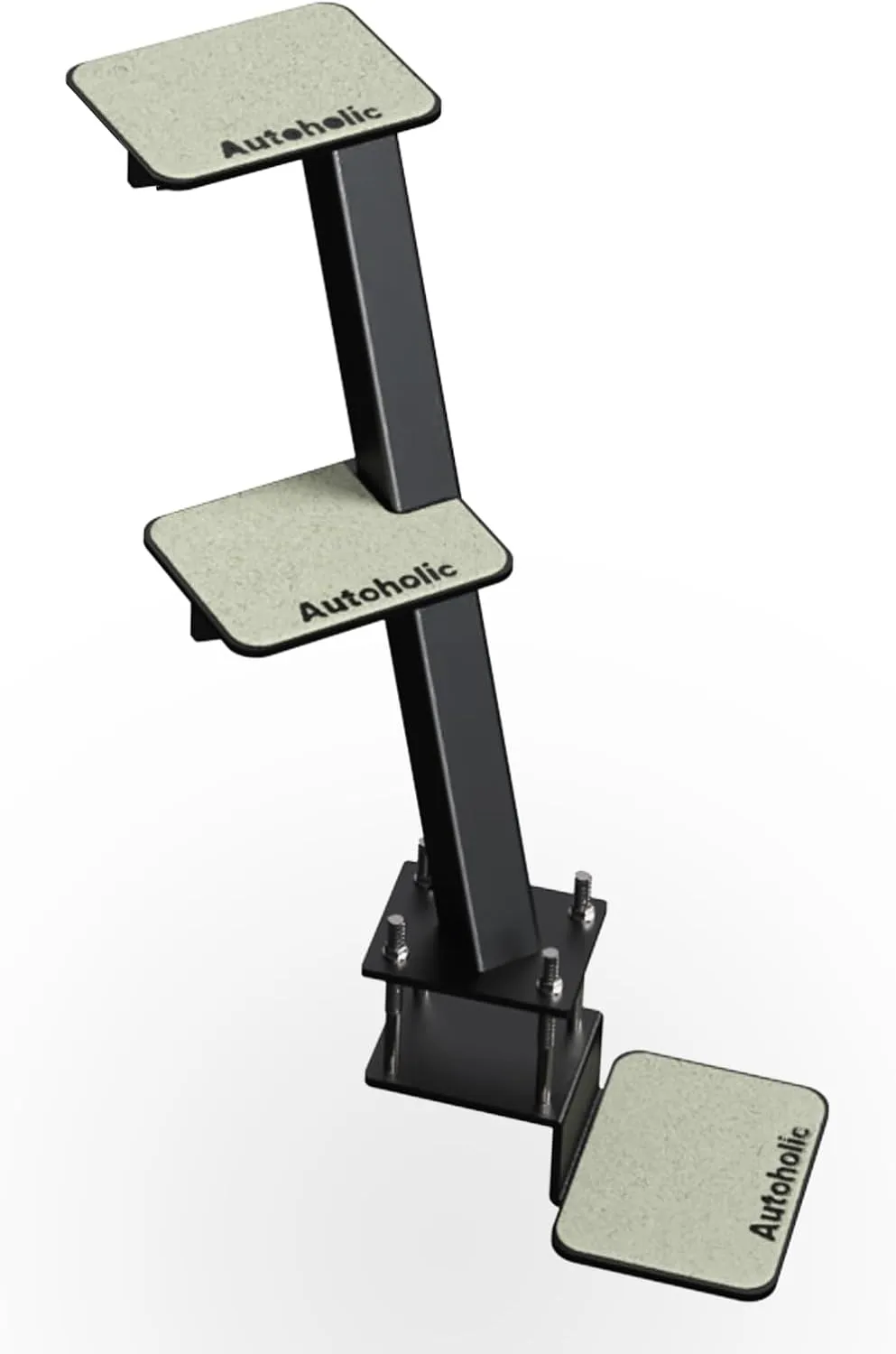 Boat Trailer Step 3 Step Non-Slip Step Fit for Trailer Tongue Without Handle Safer Easier for People of All Ages Board Boat Trailer Stability Reduce Slip Glow in Dark Climbing Assist