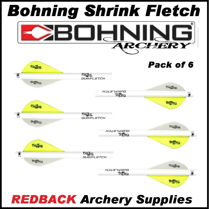 Bohning Quick fletch 6 pack