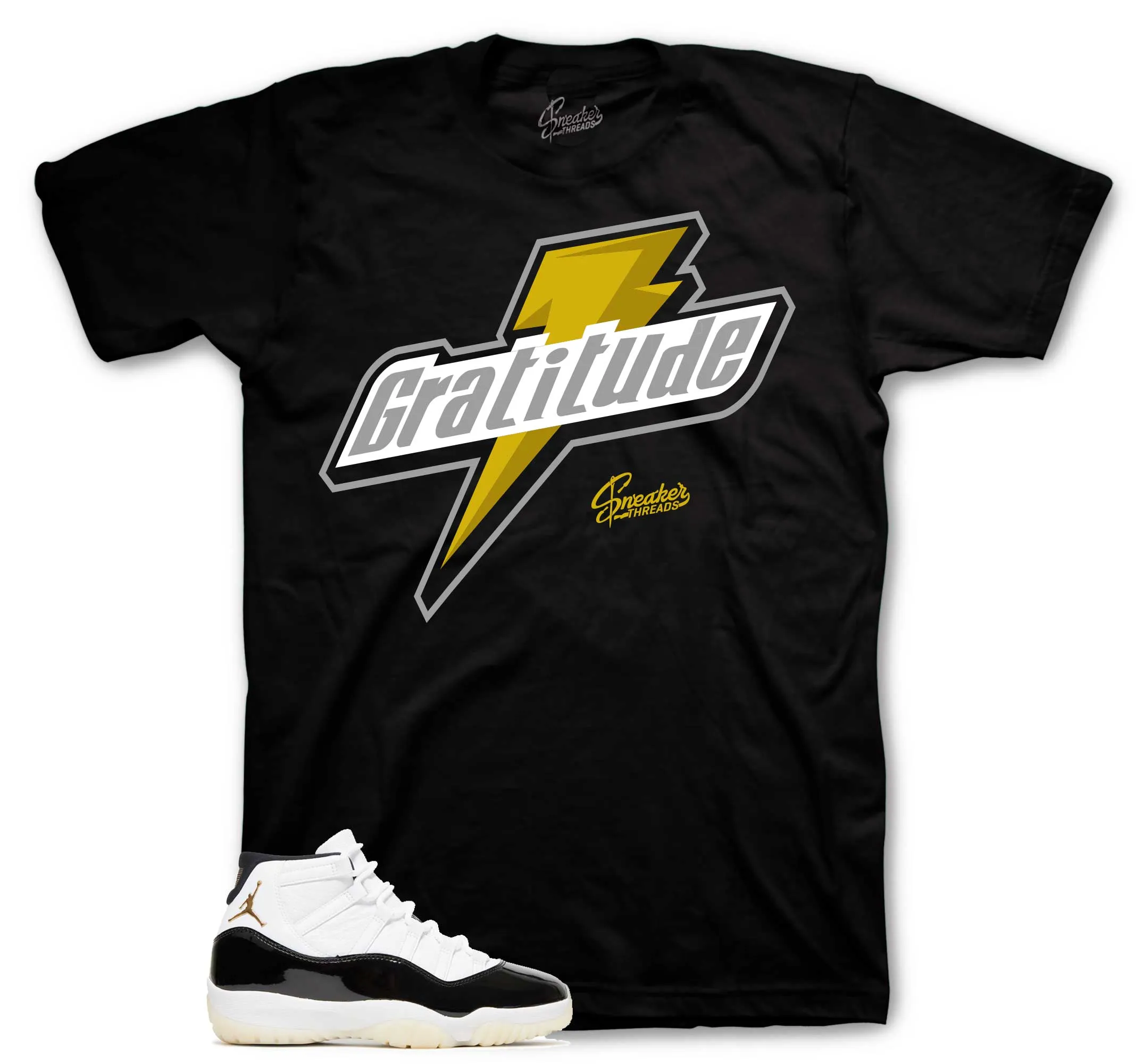Bolt T-Shirt - Retro 11 Gratitude Shirt