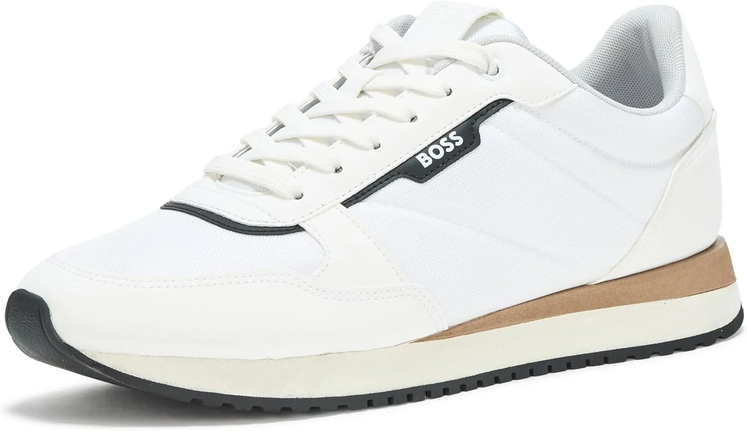 BOSS Men's Kai Retro Style Low Profile Sneaker