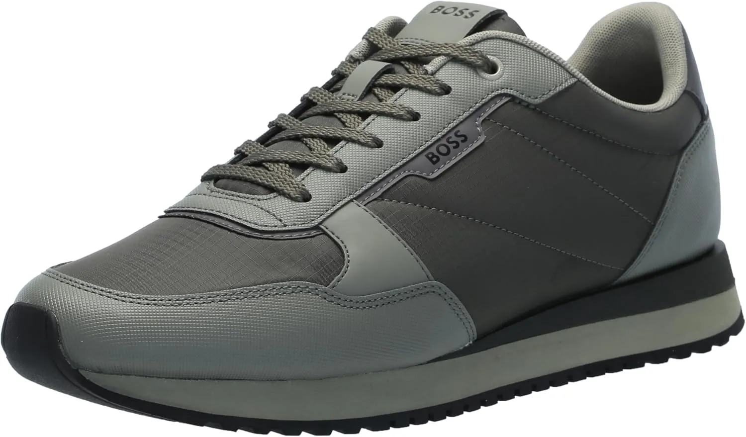 BOSS Men's Kai Retro Style Low Profile Sneaker