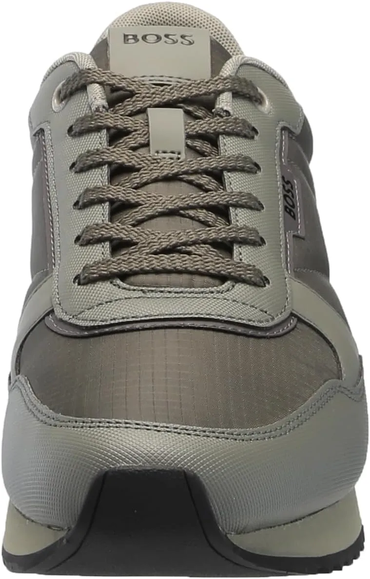 BOSS Men's Kai Retro Style Low Profile Sneaker