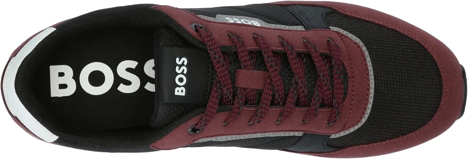 BOSS Men's Kai Retro Style Low Profile Sneaker