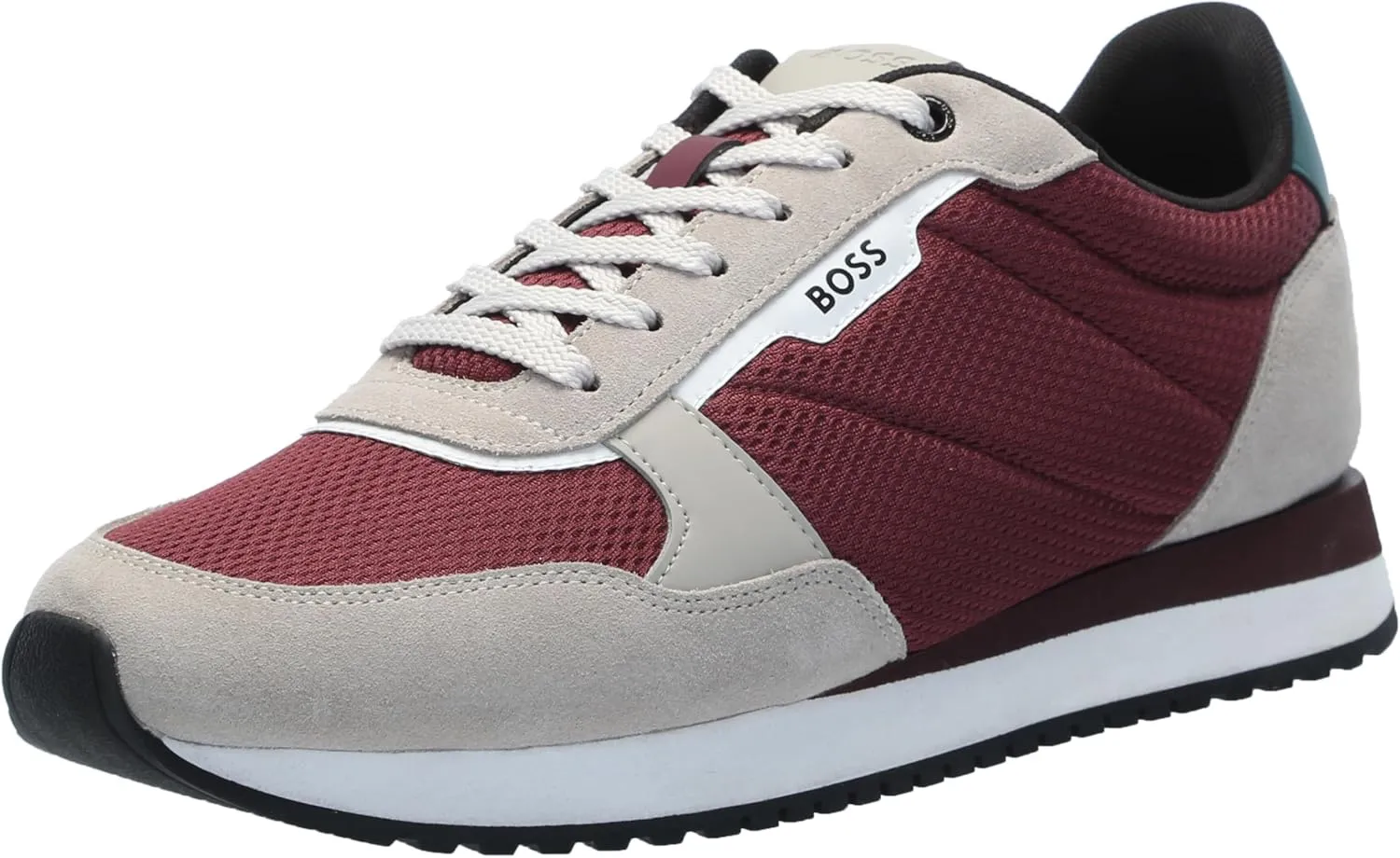BOSS Men's Kai Retro Style Low Profile Sneaker