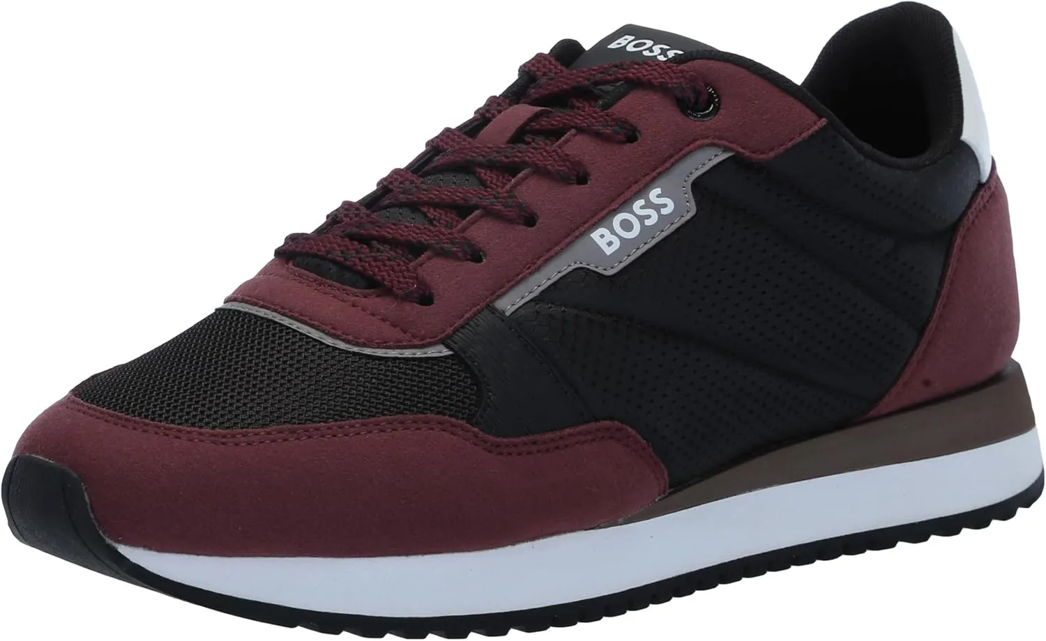 BOSS Men's Kai Retro Style Low Profile Sneaker