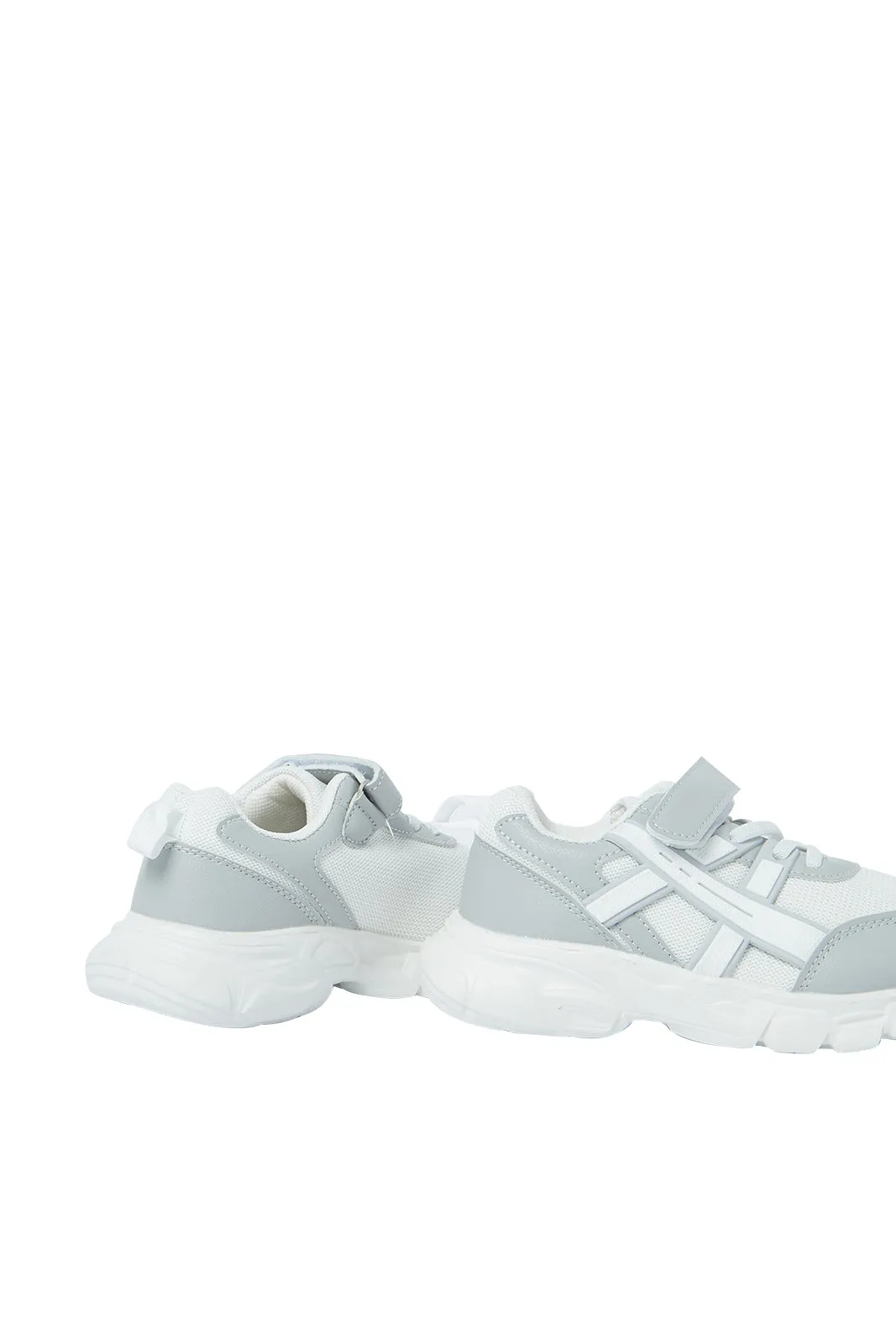 Boys Grey Colour Block Chunky Sneaker