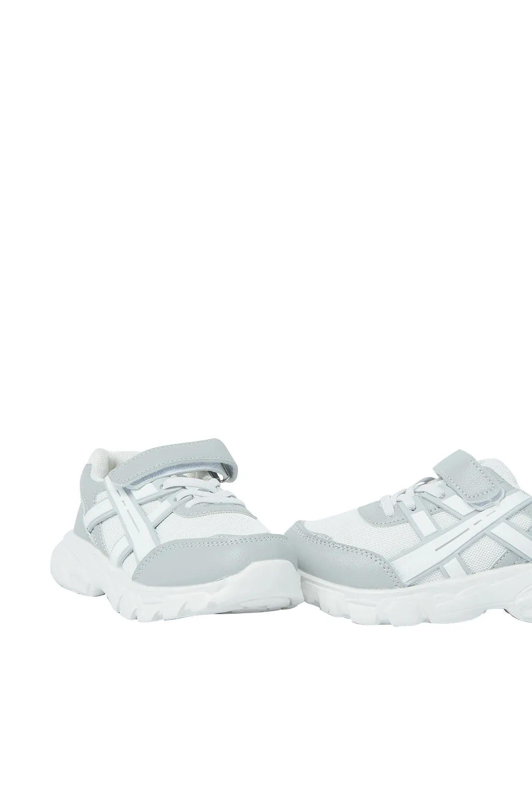 Boys Grey Colour Block Chunky Sneaker
