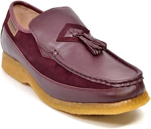 British Collection - Brooklyn Leather and Suede Combo Shoes [2200-1 -2200-4]
