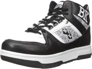 British Knights Men's Kings SL Fashion Sneaker Sneaker, White/Black, 9.5 medium