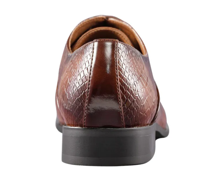 Burke Tan Wingtip Oxfords