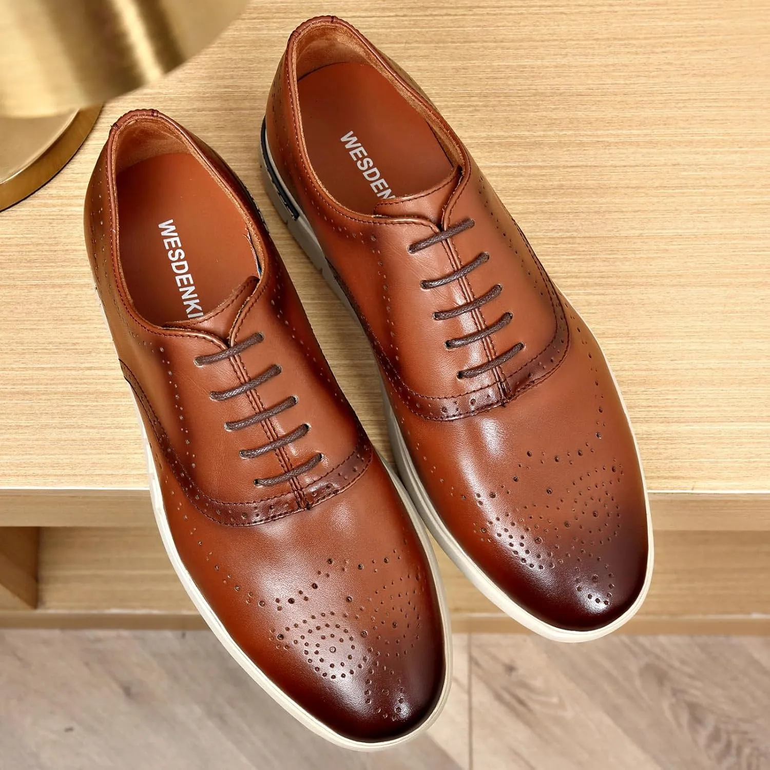 Casual Dress Shoes for Men, Business Casual Oxfords Wingtip