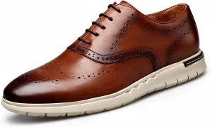 Casual Dress Shoes for Men, Business Casual Oxfords Wingtip