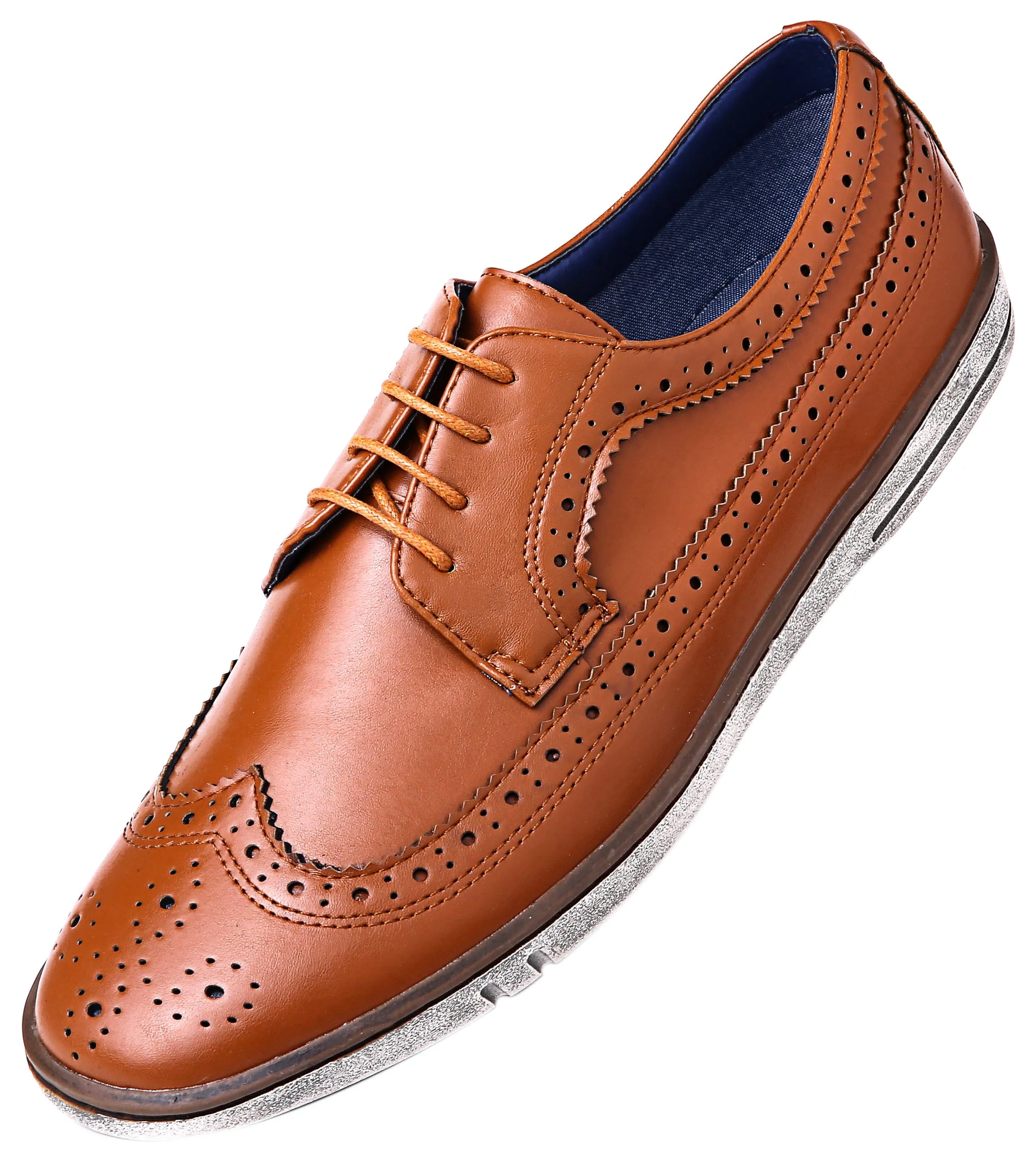 Casual Wingtip Oxford Dress Shoes