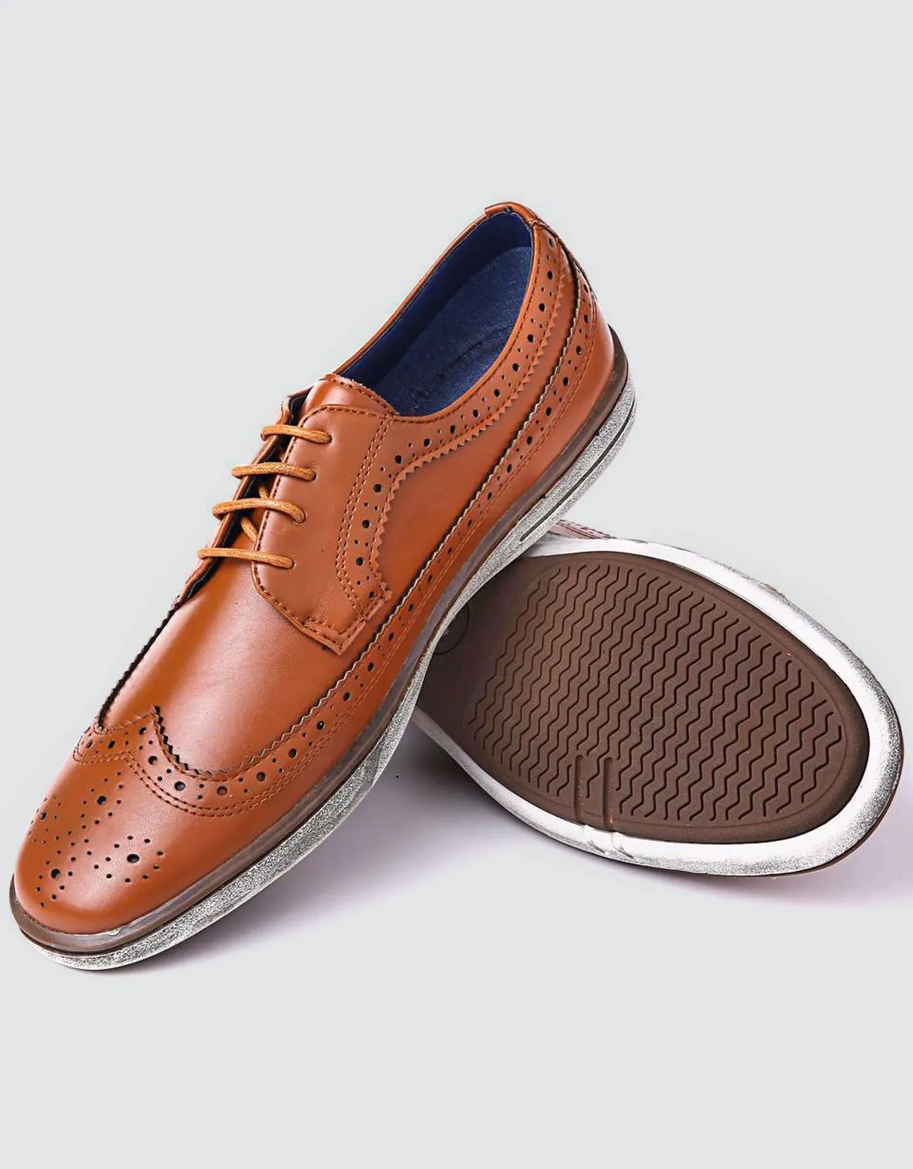 Casual Wingtip Oxford Dress Shoes