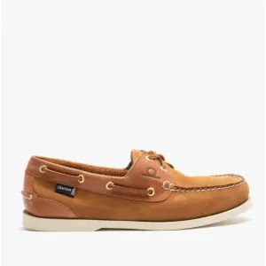 Chatham BERMUDA II G2 Mens Leather Boat Shoes Tan