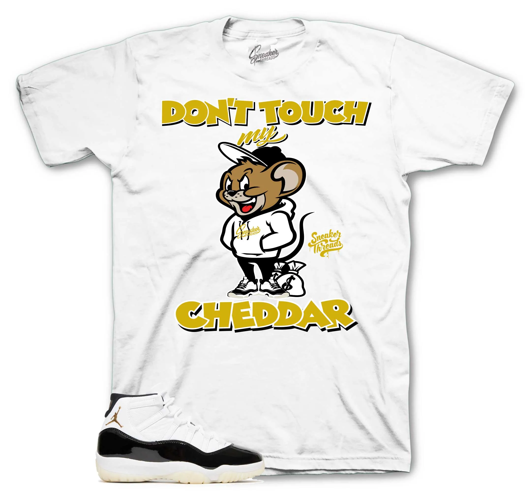 Cheddar T-Shirt - Retro 11 Gratitude Shirt