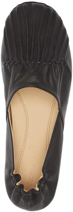 Chocolat Blu Women Shoes Cam3 Pleated Upper Flat
