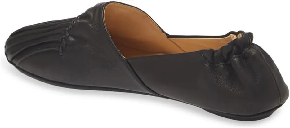 Chocolat Blu Women Shoes Cam3 Pleated Upper Flat